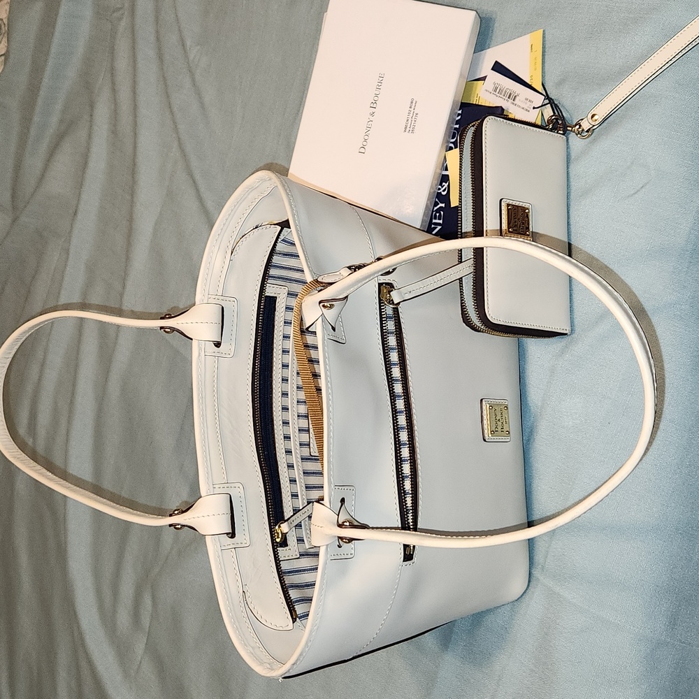 Dooney and Bourke Beacon Zip Tote and Wallet